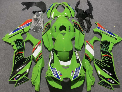 2021-2025 Kawasaki ZX-10R Black Green Elf Fairing Kit