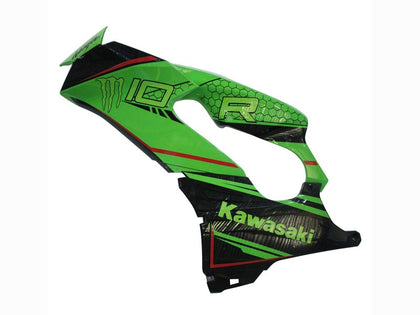 2021-2025 Kawasaki ZX-10R Black Green Fairing Kit