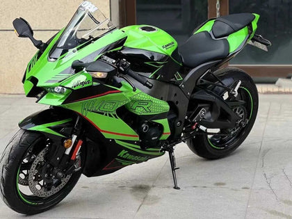 2021-2025 Kawasaki ZX-10R Black Green Fairing Kit