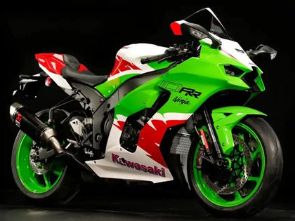 2021-2025 Kawasaki ZX-10R White Green Red Fairing Kit
