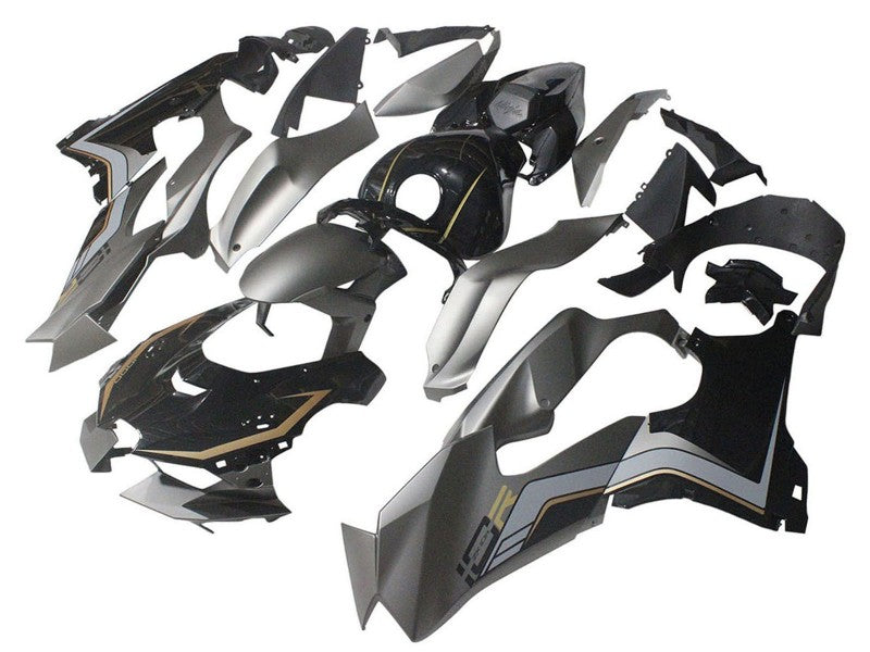 Purchase 2021-2025 Black Grey Gold Kawasaki ZX10R Motorcycle Fairings UK