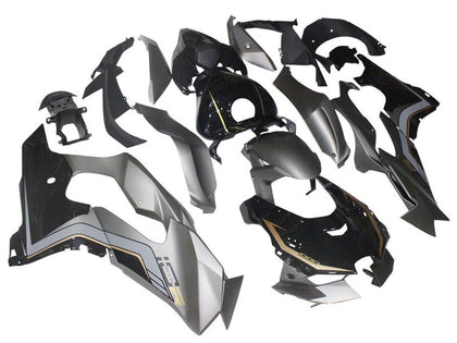 2021-2025 Kawasaki ZX-10R Black Gray Gold Fairing Kit