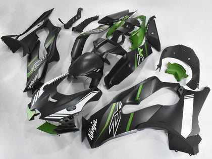 2021-2025 Kawasaki ZX-10R Black Green Fairing Kit