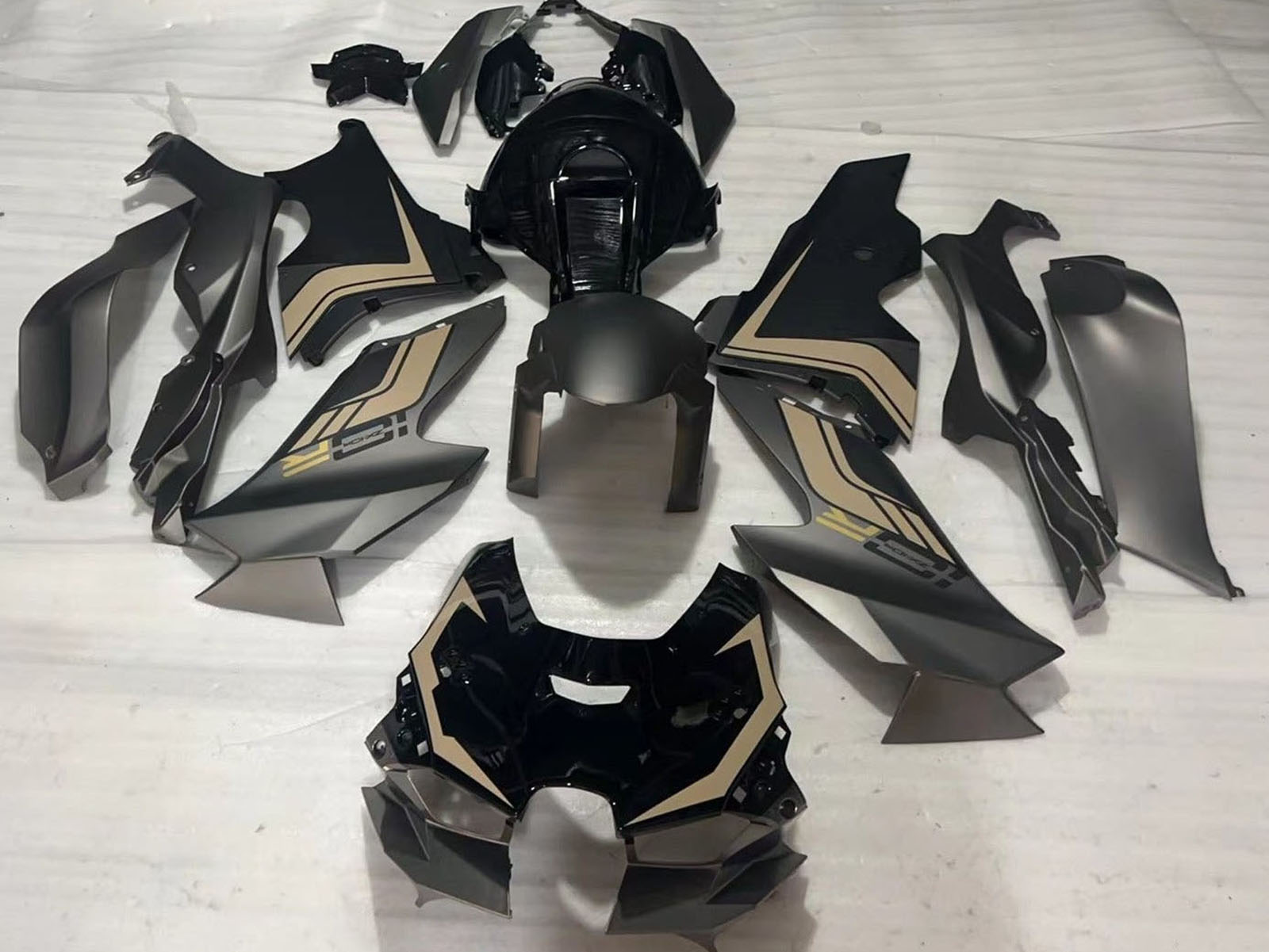 2021-2025 Brown Grey Black Kawasaki ZX10R Fairing Kit