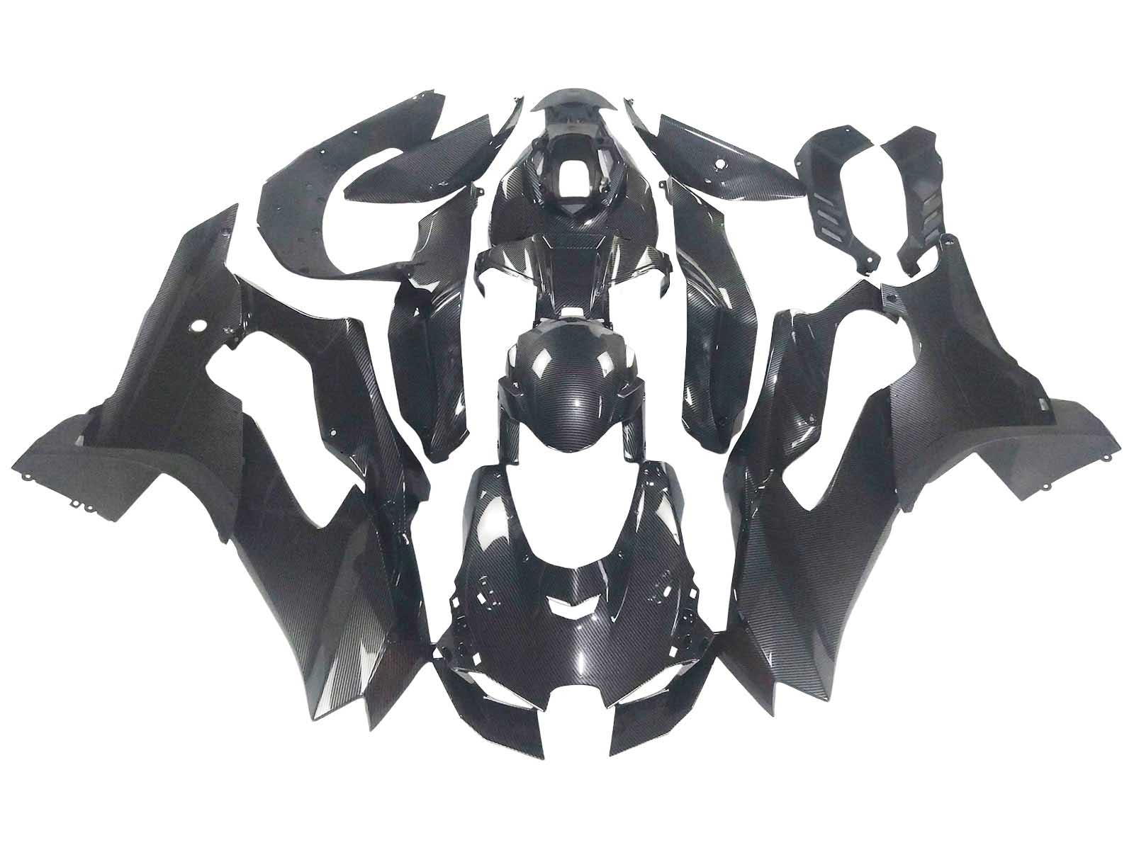 2021-2025 Black Carbon Fiber Kawasaki ZX10R Fairing Kit