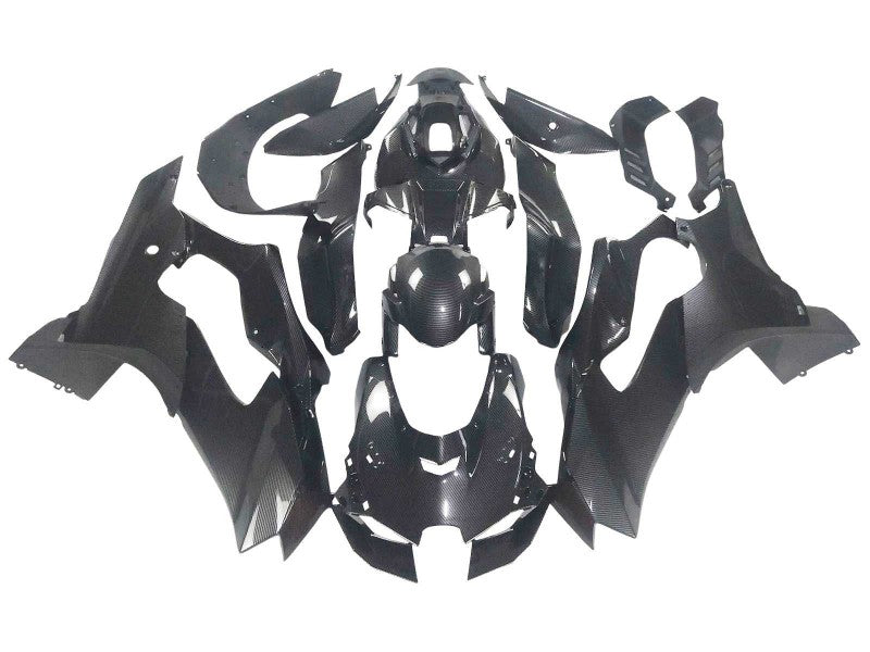 Purchase 2021-2025 Black Carbon Fiber Kawasaki ZX10R Motorcycle Fairings UK