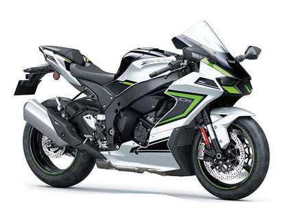 2021-2025 Kawasaki ZX-10R White Green Black Fairing Kit