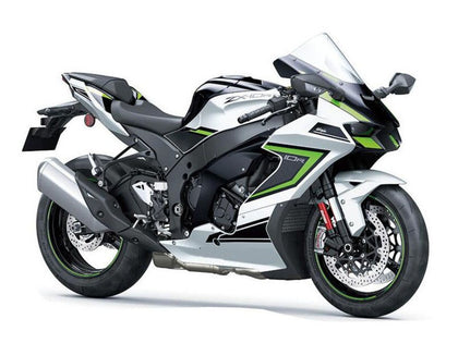 2021-2025 Kawasaki ZX-10R White Green Black Fairing Kit