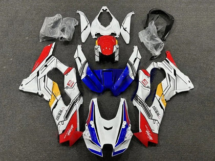 2021-2025 Kawasaki ZX-10R White Red Blue Fairing Kit