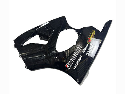 1998-1999 Kawasaki ZX-6R Glossy Black Elf Fairing Kit