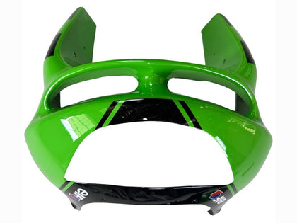 1998-1999 Kawasaki ZX-6R Green Black Elf Fairing Kit