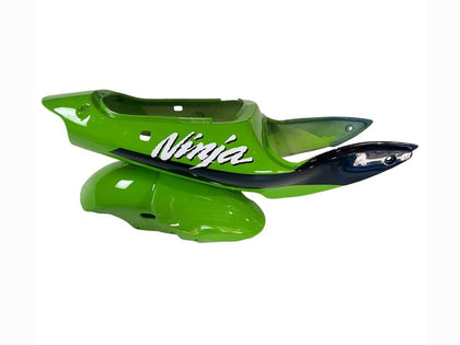 1998-1999 Kawasaki ZX-6R Green Blue Black Fairing Kit