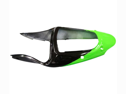 2000-2002 Kawasaki ZX-6R Green Black Fairing Kit