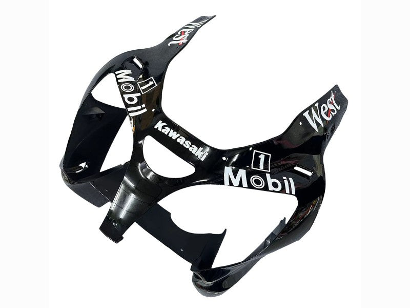 Purchase 2000-2002 Glossy Black White West Michelin Kawasaki ZX6R Motorcycle Fairings UK