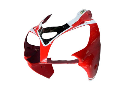 2000-2002 Kawasaki ZX-6R Red White Fairing Kit