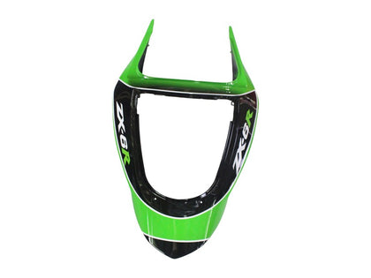 2003-2004 Kawasaki ZX-6R Black Green Fairing Kit