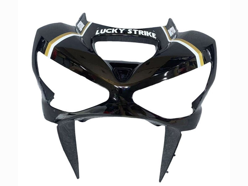 Purchase 2003-2004 Glossy Black White Motul Lucky Strike Kawasaki ZX6R Motorcycle Fairings UK