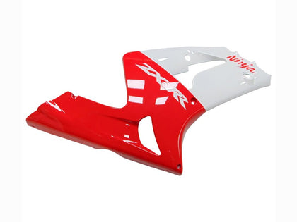 2003-2004 Kawasaki ZX-6R Red White Fairing Kit