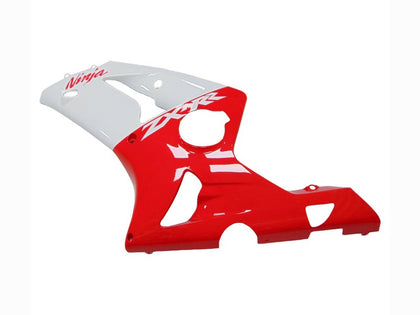 2003-2004 Kawasaki ZX-6R Red White Fairing Kit