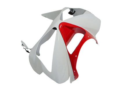 2003-2004 Kawasaki ZX-6R Red White Fairing Kit