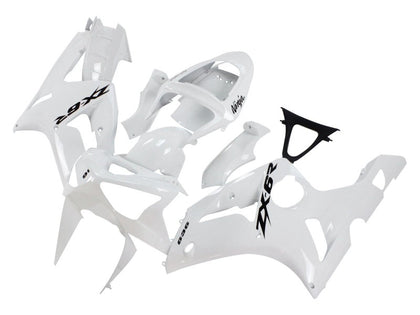 2003-2004 Kawasaki ZX-6R White Fairing Kit