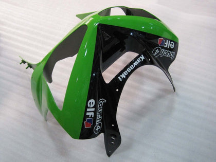 2003-2004 Kawasaki ZX-6R Green Black Ninja Elf Fairing Kit
