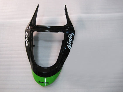 2003-2004 Kawasaki ZX-6R Green Black Ninja Elf Fairing Kit