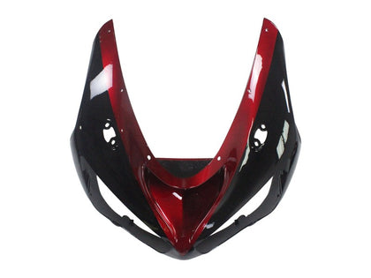 2005-2006 Kawasaki ZX-6R Black Red Fairing Kit