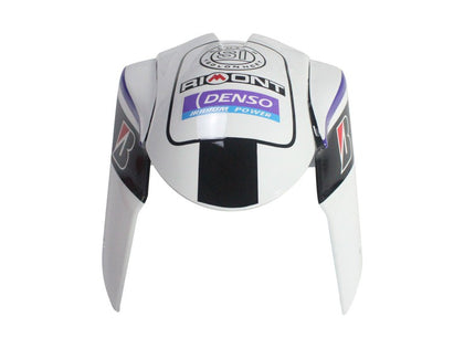 2005-2006 Kawasaki ZX-6R Black White Purple Rizoma Playboy Denso Fairing Kit