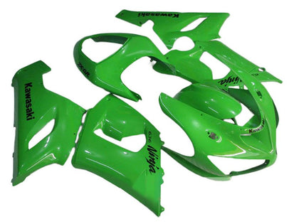 2005-2006 Kawasaki ZX-6R Green Fairing Kit