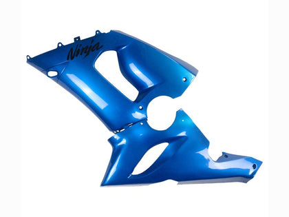 2005-2006 Kawasaki ZX-6R Glossy Blue Fairing Kit