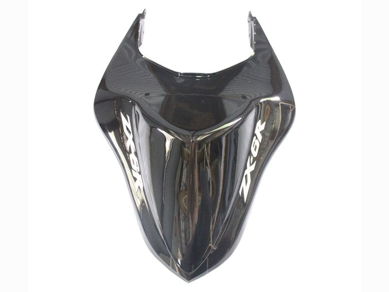 Purchase 2007-2008 Black Silver Red Ninja Kawasaki ZX6R Motorcycle Fairings UK