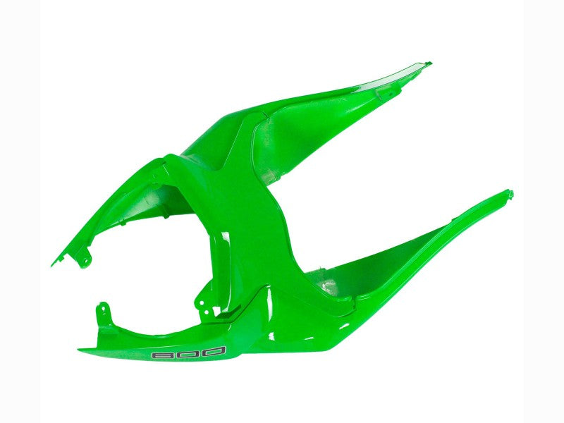 Purchase 2009-2012 Green Glossy Black Kawasaki ZX6R Motorcycle Fairings UK