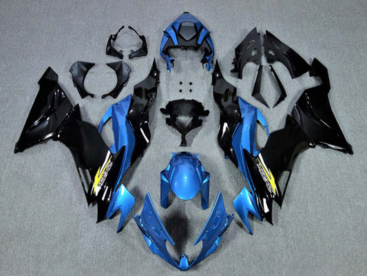 2009-2012 Green Black Red Kawasaki ZX6R 636 Fairing Kit