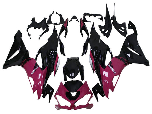 2013-2018 Green Black Ninja Kawasaki ZX6R 636 Fairing Kit