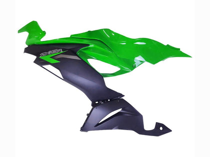 2019-2022 Kawasaki ZX-6R Black Green Fairing Kit