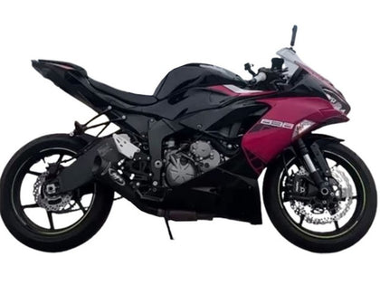 2019-2022 Kawasaki ZX-6R Glossy Black Pink Fairing Kit