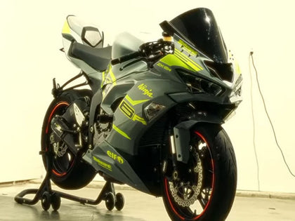 2019-2022 Kawasaki ZX-6R Gray Yellow Ninja Elf Fairing Kit