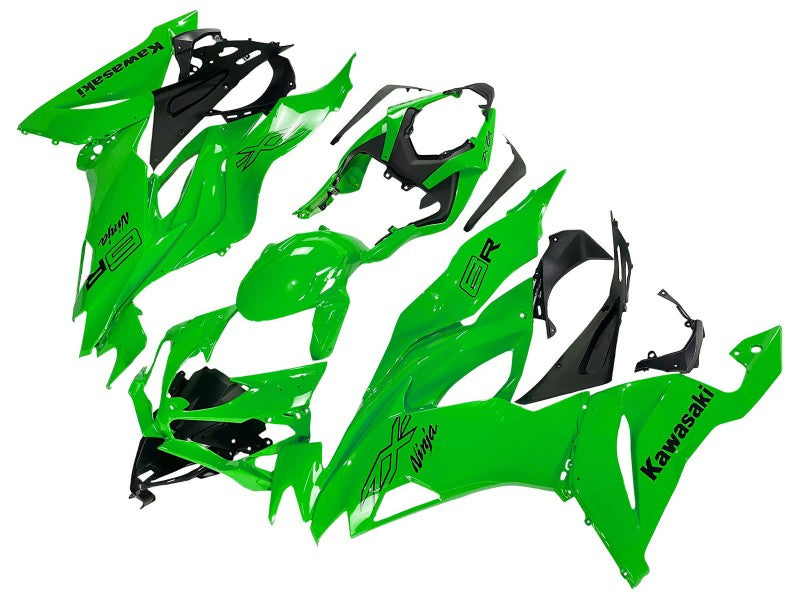 Purchase 2019-2022 Green Kawasaki ZX6R Motorcycle Fairings UK