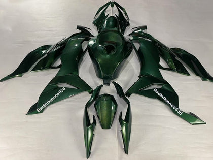 2019-2022 Kawasaki ZX-6R Green Fairing Kit