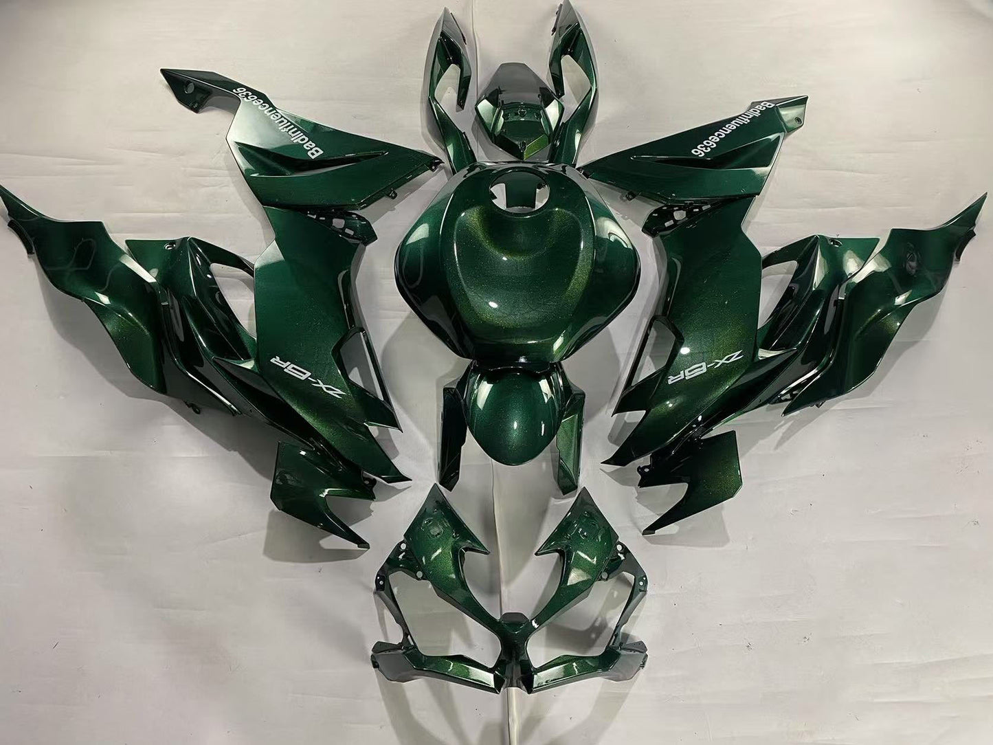 2019-2022 Dark Green Kawasaki ZX6R Motorcycle Fairings， Purchase 2019-2022 Dark Green Kawasaki ZX6R Motorcycle Fairings UK - UK