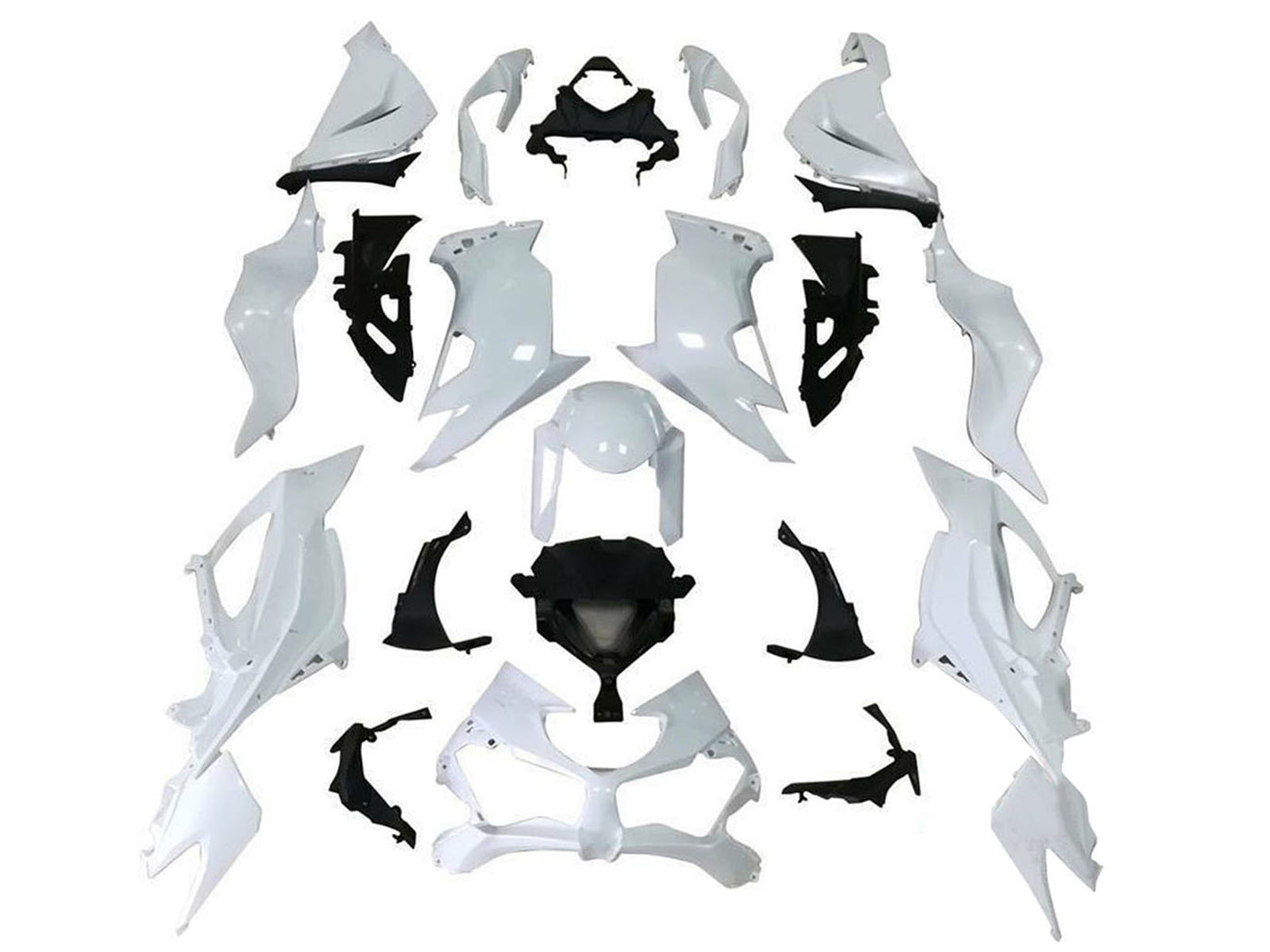 2019-2022 Unpainted Kawasaki ZX6R Motorcycle Fairings， Purchase 2019-2022 Unpainted Kawasaki ZX6R Motorcycle Fairings UK - UK