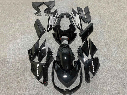 2010-2013 Glossy Black Kawasaki Z1000 Fairing Kit