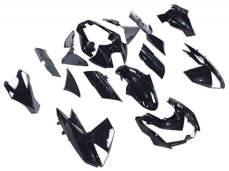 Purchase 2010-2013 Glossy Black Kawasaki Z1000 Motorcycle Fairings UK