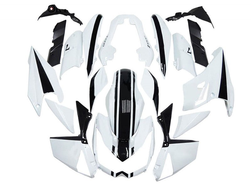 Purchase 2010-2013 White Black Kawasaki Z1000 Motorcycle Fairings UK