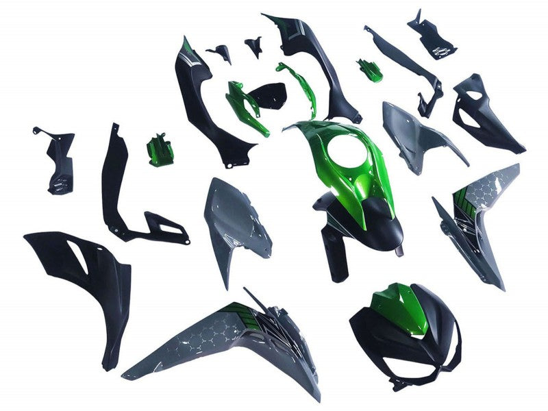 Purchase 2014-2019 Black Green Grey Kawasaki Z1000 Motorcycle Fairings UK