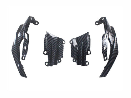 2014-2019 Kawasaki Z1000 Black Carbon Fiber Fairing Kit