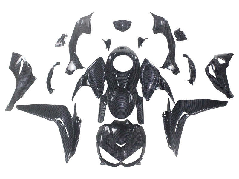 Purchase 2014-2019 Black Carbon Fiber Kawasaki Z1000 Motorcycle Fairings UK