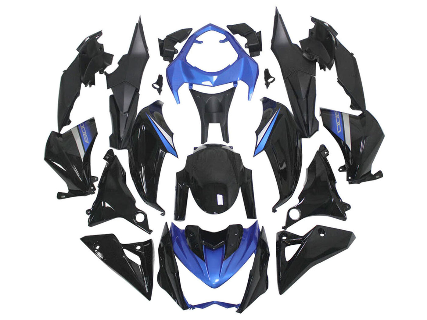 2014-2019 Green Purple Kawasaki Z1000 Fairing Kit