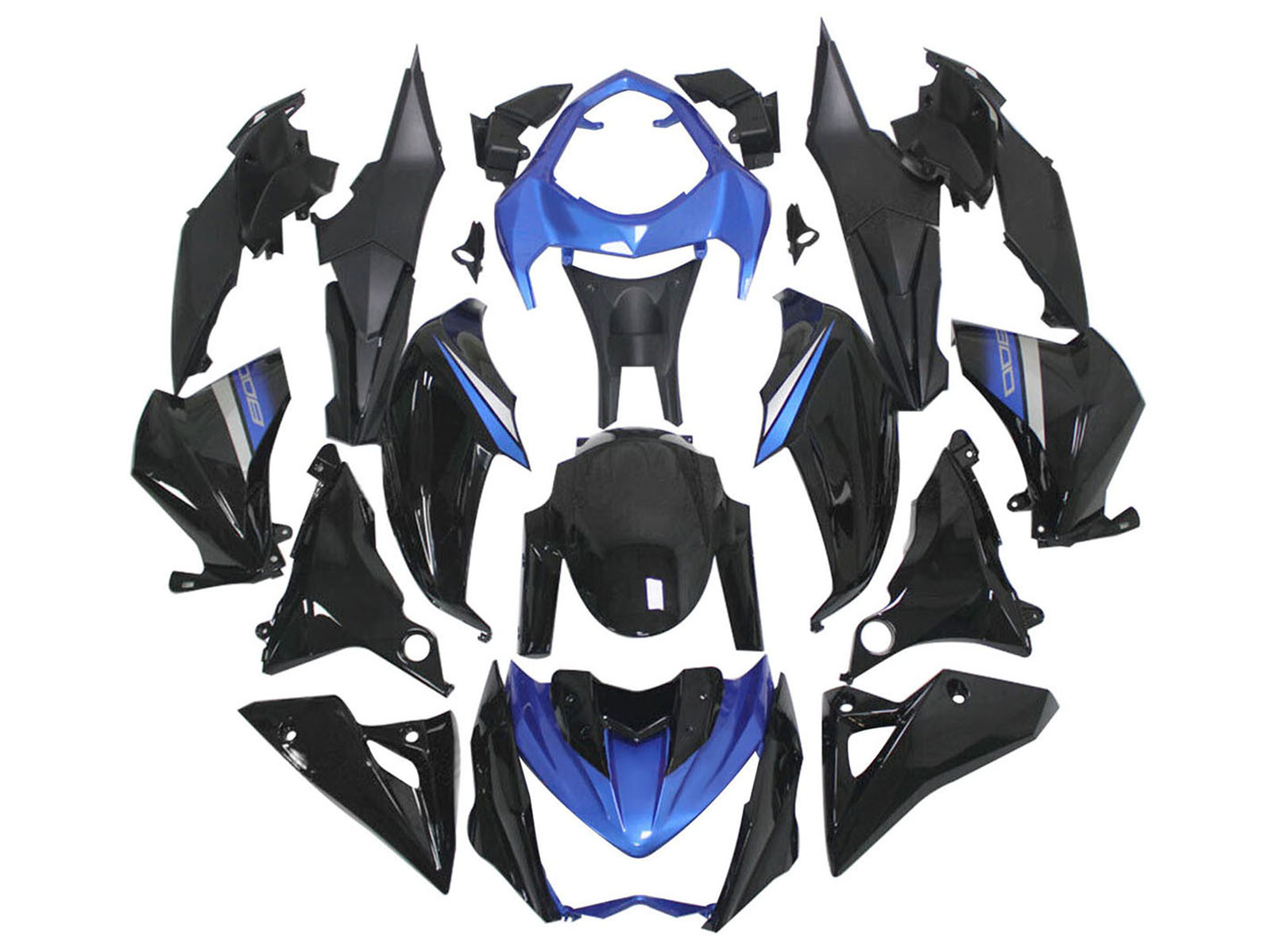 2014-2019 Green Purple Kawasaki Z1000 Fairing Kit